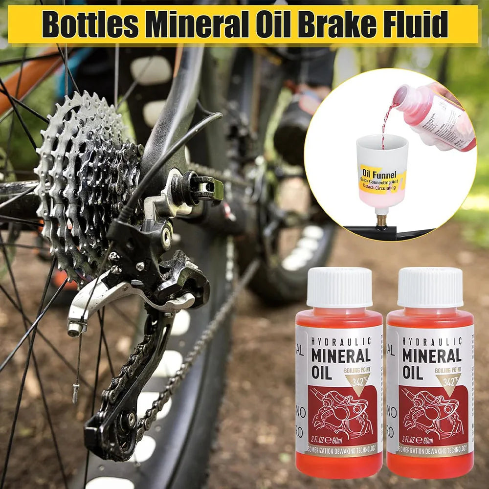 High Performance Bike Brake Mineral Oil &ndash; Shimano Tektro