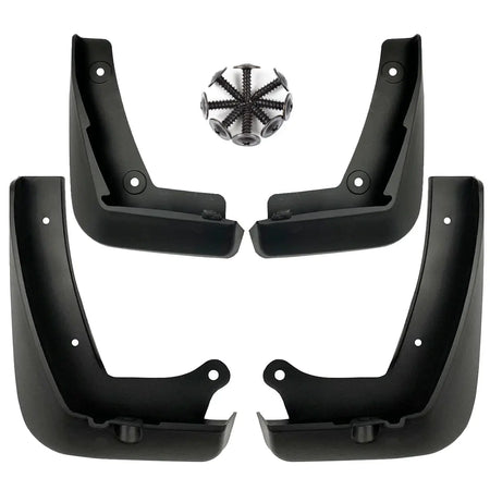 4pcs Rally Mudflaps For Mazda 3 Mazda3 BP 2019 - 2023 Hatch Hatchback Mud Flaps Splash Guards Mudguards Front Rear Fender Flares by InterCyprus Trading Ltd