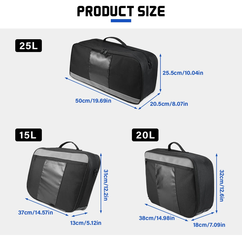 Εσωτερική Τσάντα Κορυφαίου Κουτιού Honda Forza 750 για NT1100 NC750X XL750 Transalp, Τσάντα Αποθήκευσης Μπαγκαζιού Μοτοσυκλέτας