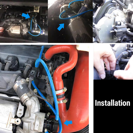 Atmospheric Turbo Intake Blow Off Valve for Peugeot 308 Mini R56/57 Citroen DS5 1.6T Engine by InterCyprus Trading Ltd
