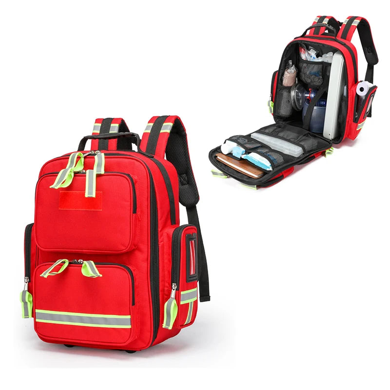 First Aid Kits Emergency Rescue Backpacks &ndash; Large Capacity