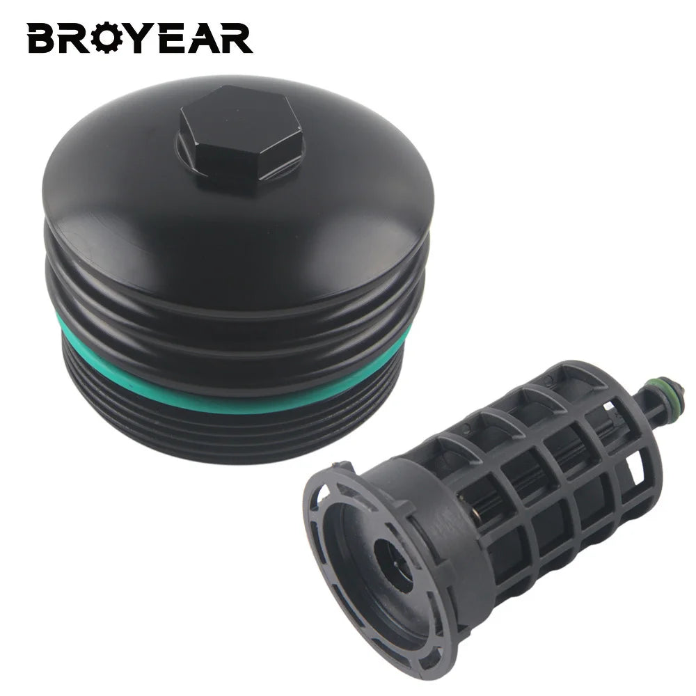 Billet Aluminum Oil Filter Housing for BMW N20 N26 N52 N54 N55 S55 by InterCyprus Trading Ltd