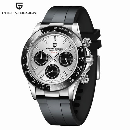 PAGANI DESIGN VK63 Quartz Watch &ndash; Retro Luxury Style 1664whiteS