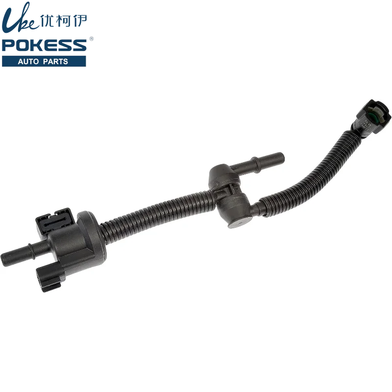 Elektromagnetický ventil uhlíkového kanistra s trubkou pre Ford F-150 2015-2016 Edge 2.7