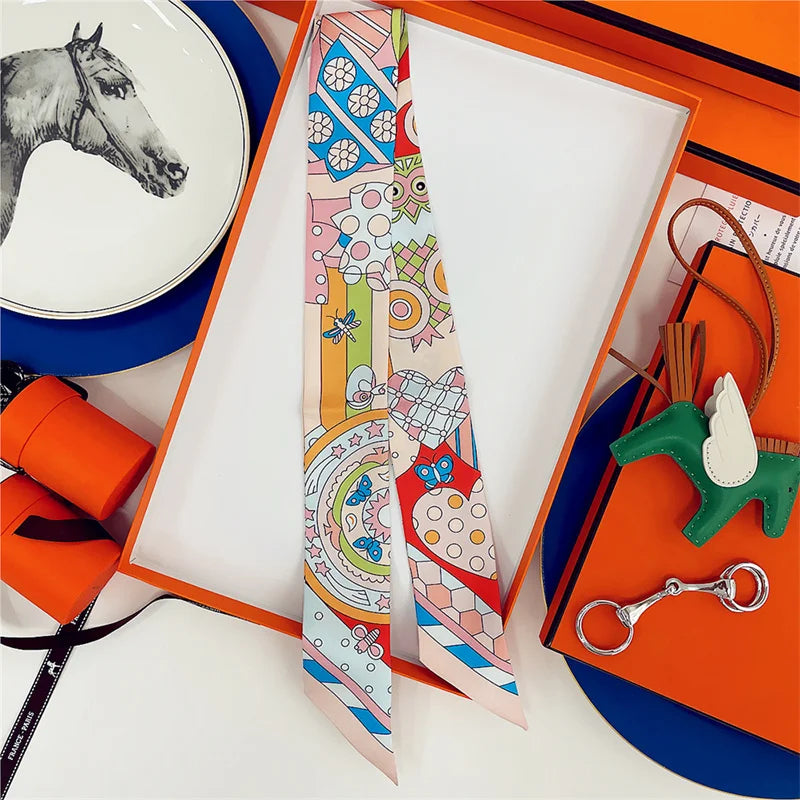 JTVOVOC Silk Scarf &ndash; Elegant Versatility for Any Outfit JZP010-06 / 5x85cm