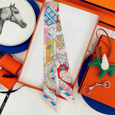 JTVOVOC Silk Scarf &ndash; Elegant Versatility for Any Outfit JZP010-06 / 5x85cm