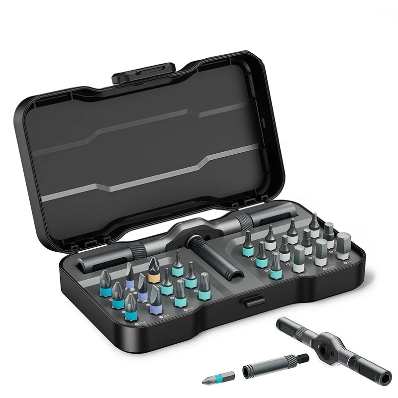24 In 1 Magnetic Screwdriver Set &ndash; Detachable Portable Tool