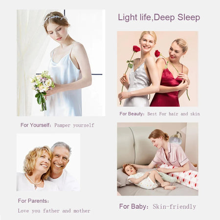 Sondeson Women Beauty Pink Silk Duvet Cover &ndash; Promotes Healthy Skin