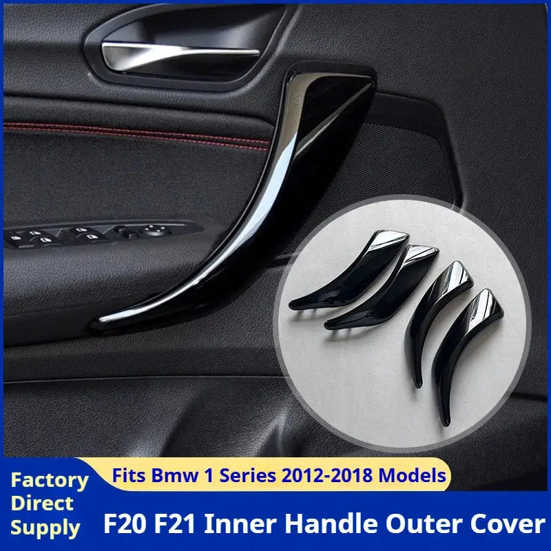 Накладка панели двери с глянцевым черным ABS для BMW 1 2 Series F20 F21 F22 F23