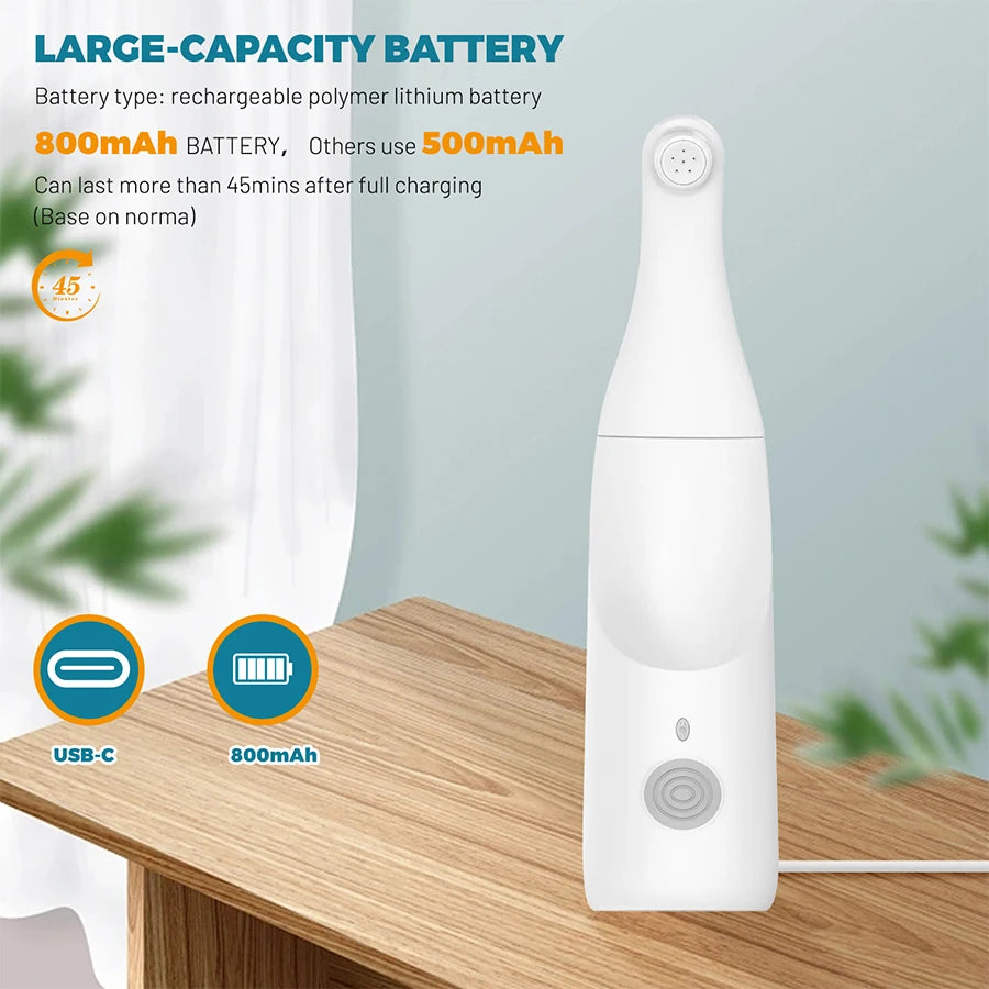 Portable USB Handheld Electric Travel Bidet with Spray Modes