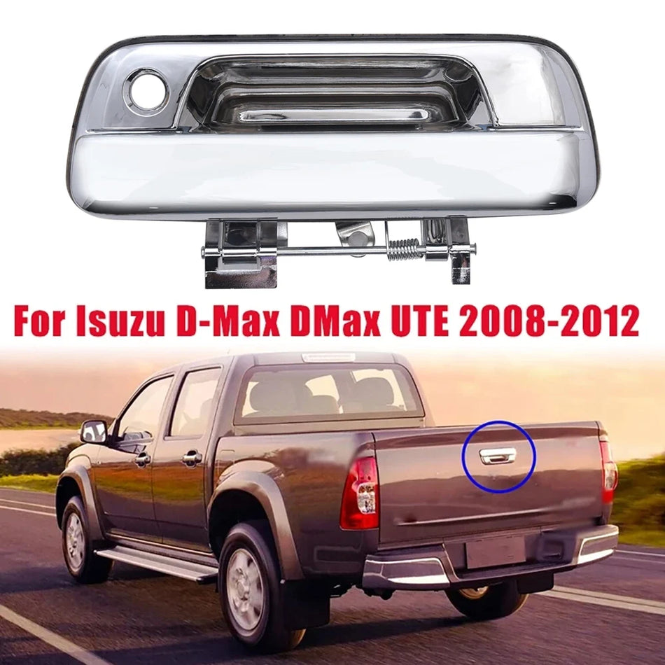 Tailgate Handle Chrome for Isuzu D-Max 2002-2012 Direct Fit Back Door Replacement