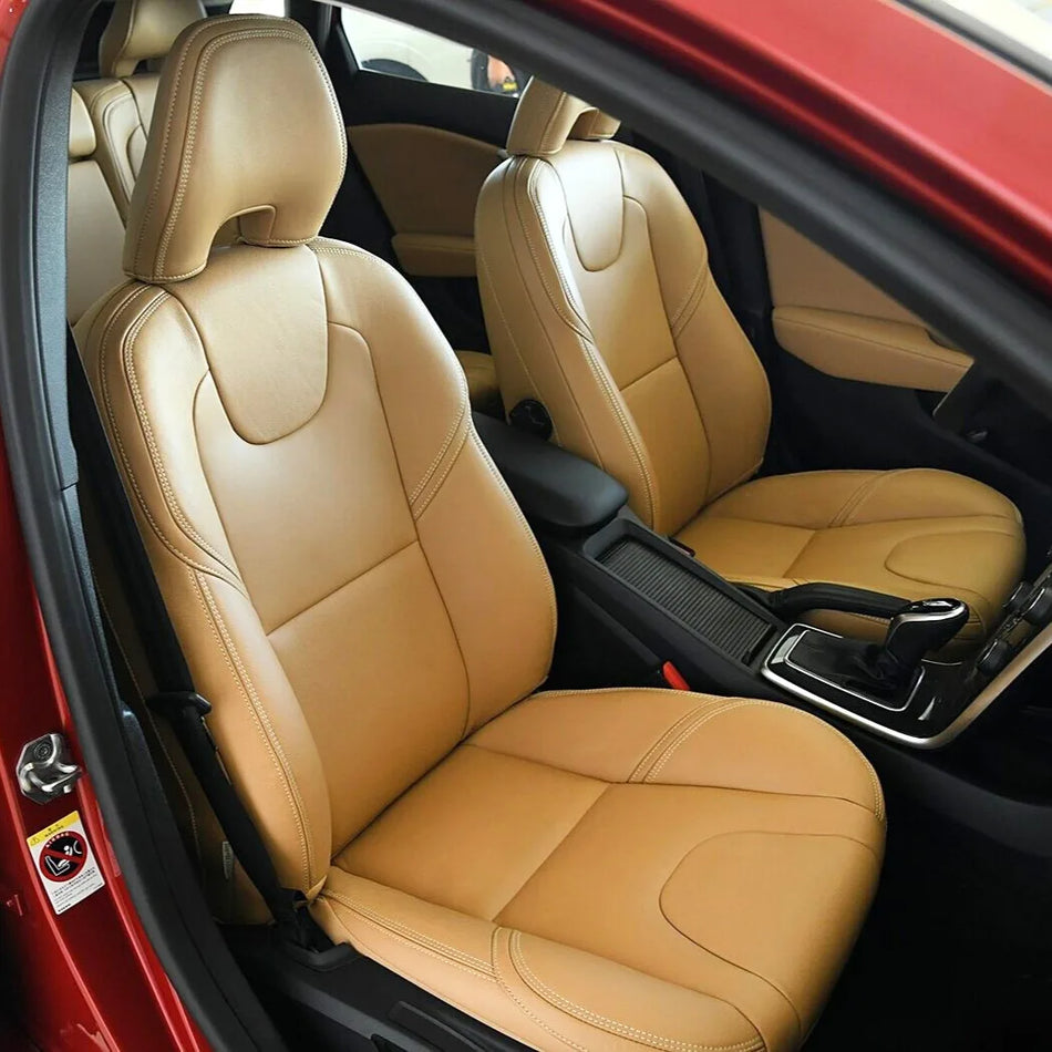 Volvo V40 Nappa odos sėdynių užvalkalai pilnas rinkinys 2012 2020