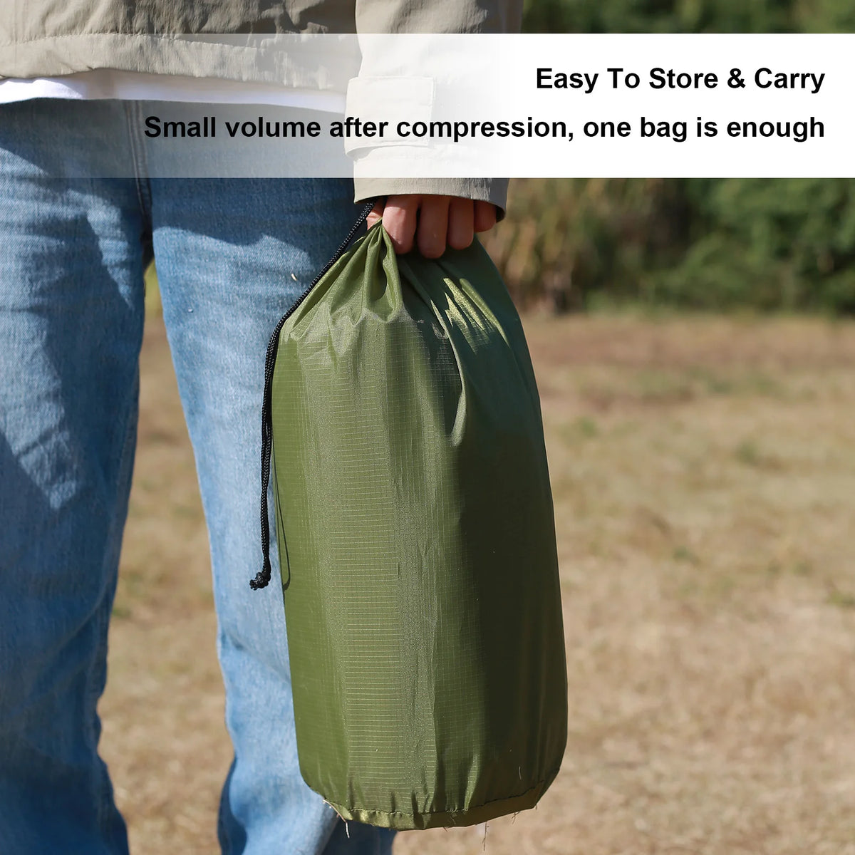 Tomshoo Camping Sleeping Pad 79in &ndash; Built-in Inflator Pump