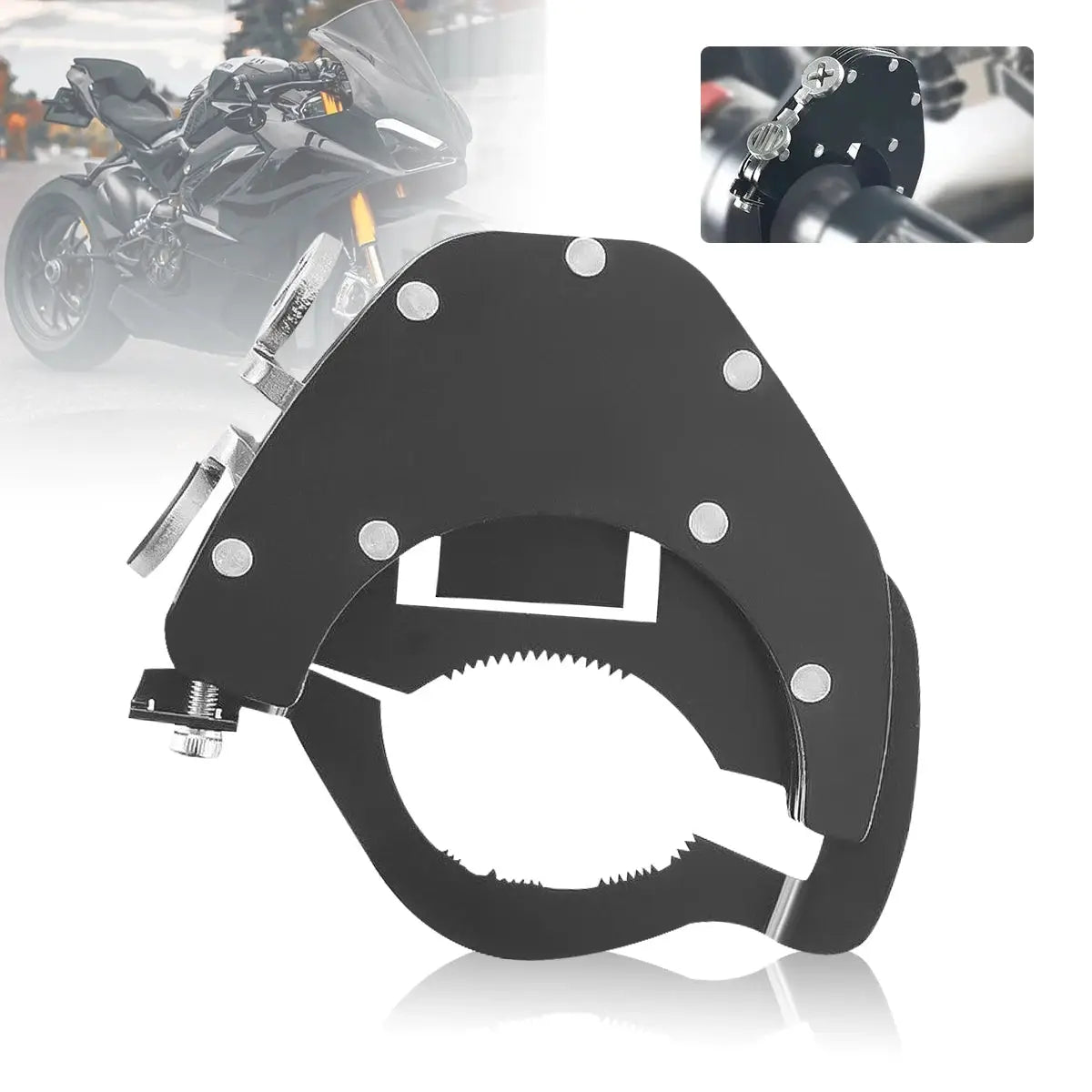 Stay In Control With Durable Motorcycle Throttle Lock Improved Safety Stainless Steel Control Motorcycle Throttle by InterCyprus Trading Ltd