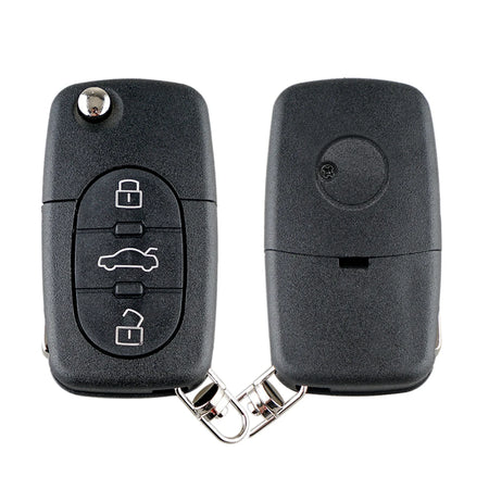 Replacement Key Shell Case for Audi A2 A3 A4 A6 A8 TT 1994-2006 - Blade Only, No Electronics