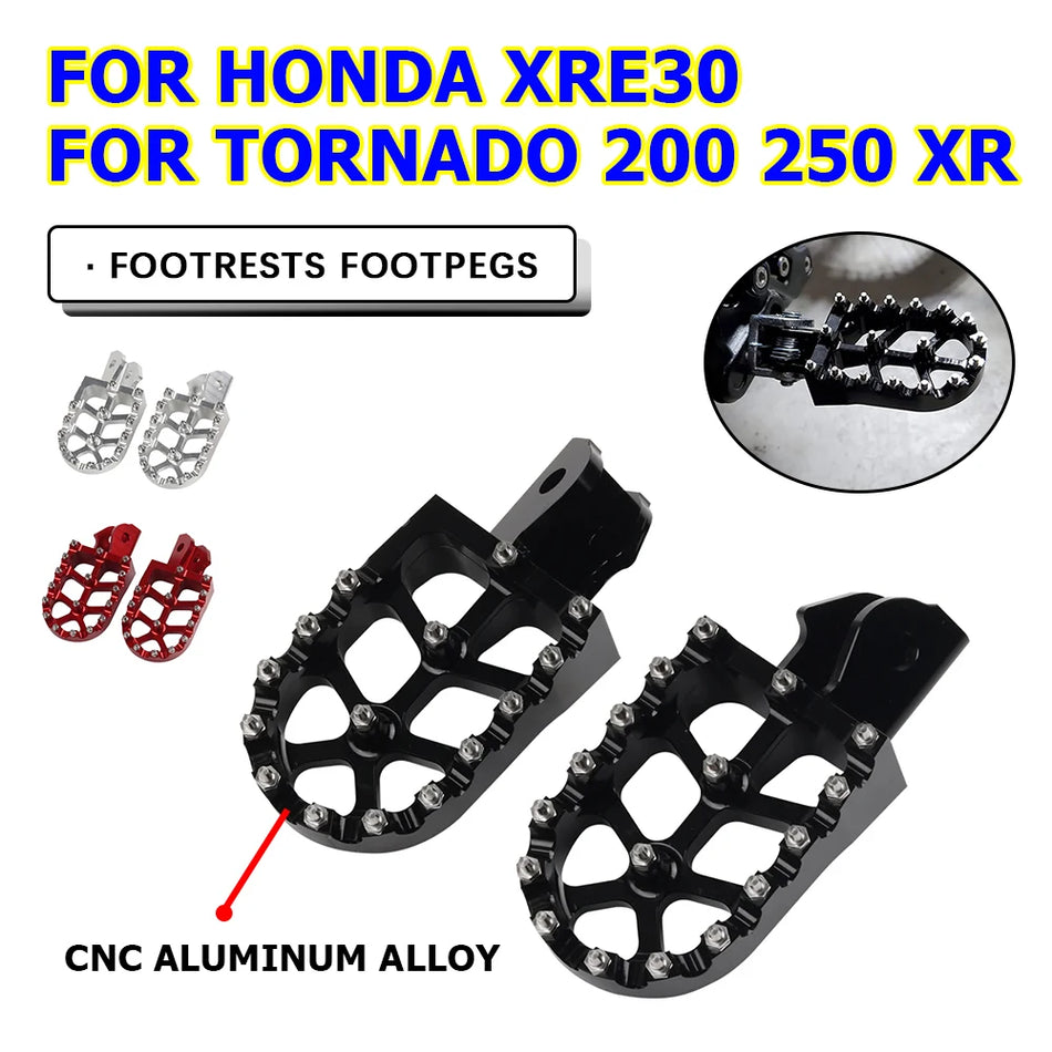 Honda CRF150F CRF230F Podnóżki CNC ze stopu aluminium