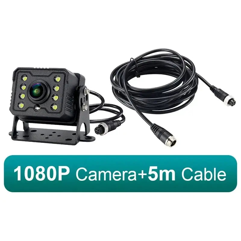 AHD Rear View Camera 1080P Night Vision for Truck Bus with Glass Lens by InterCyprus Trading Ltd