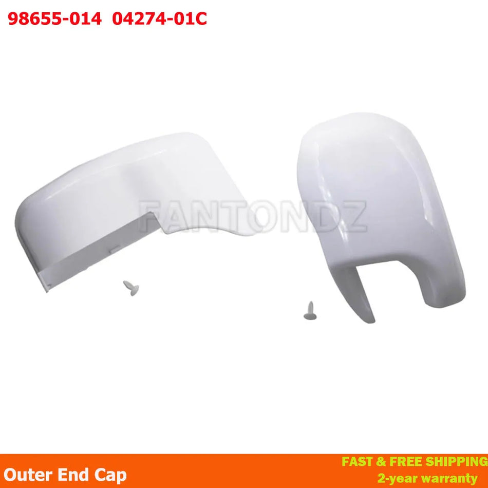 Polar White Outer End Cap Cover For Fiamma F45i LH RH