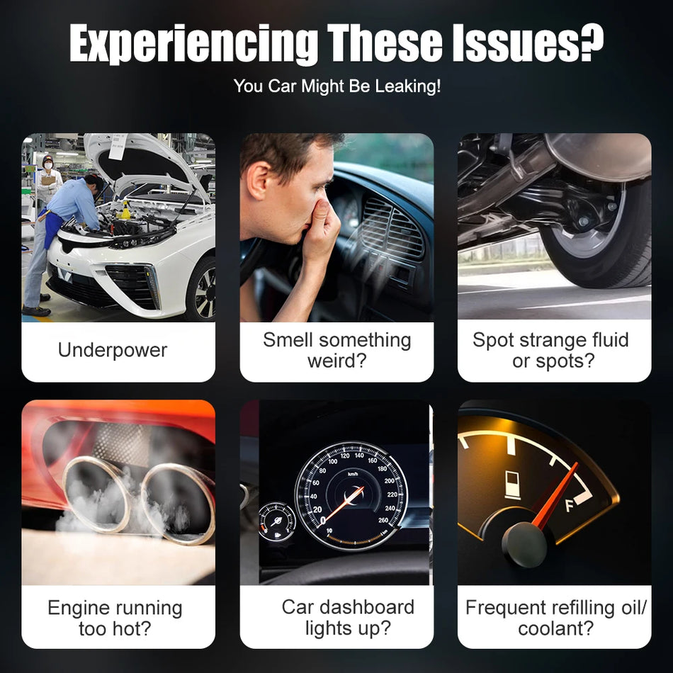 FOXWELL SD201 - Sisseehitatud õhupump suitsulekke testimiseks