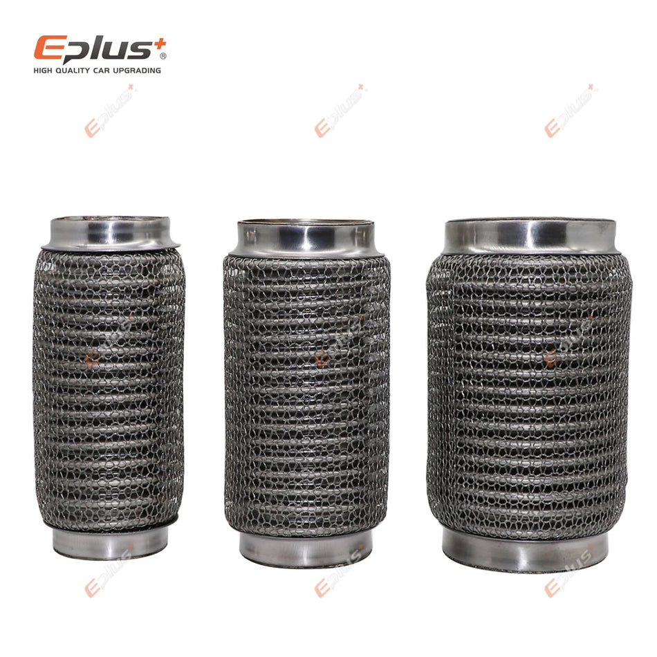 Stainless Steel Telescopic Exhaust Tube With Flexible Connector Universal Fit