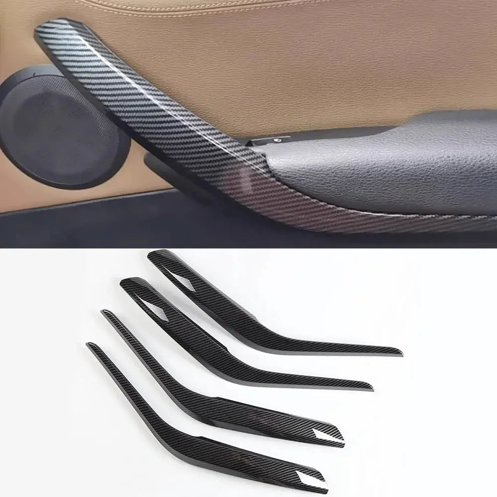 2PCS 4PCS X1 E84 Car Interior Door Handle InnerDoor Handle Armrest Outer Cover Panel Trim Replacement For BMW 2010-2016 by InterCyprus Trading Ltd