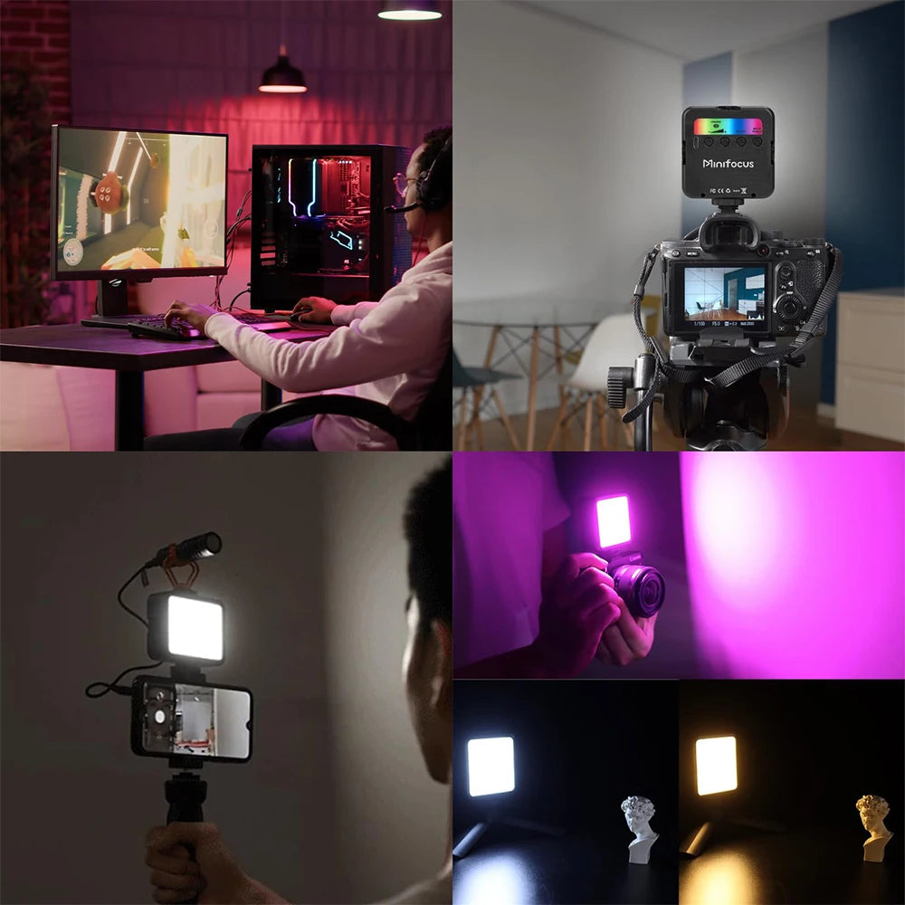 Pocket RGB Fill Light - Ultra Portable LED Video Light
