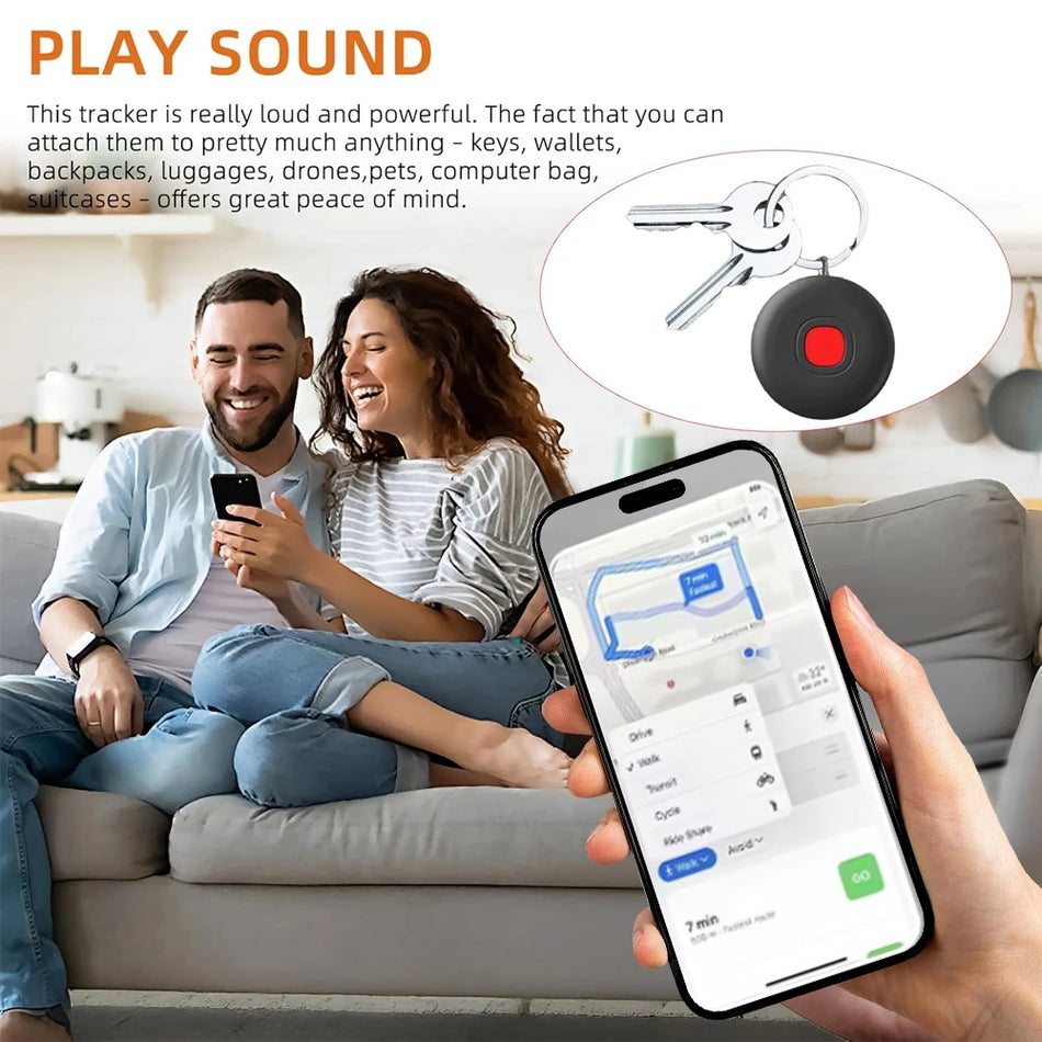 Smart Mini Anti-Loss Tag &ndash; iOS Find My Portable GPS Tracker