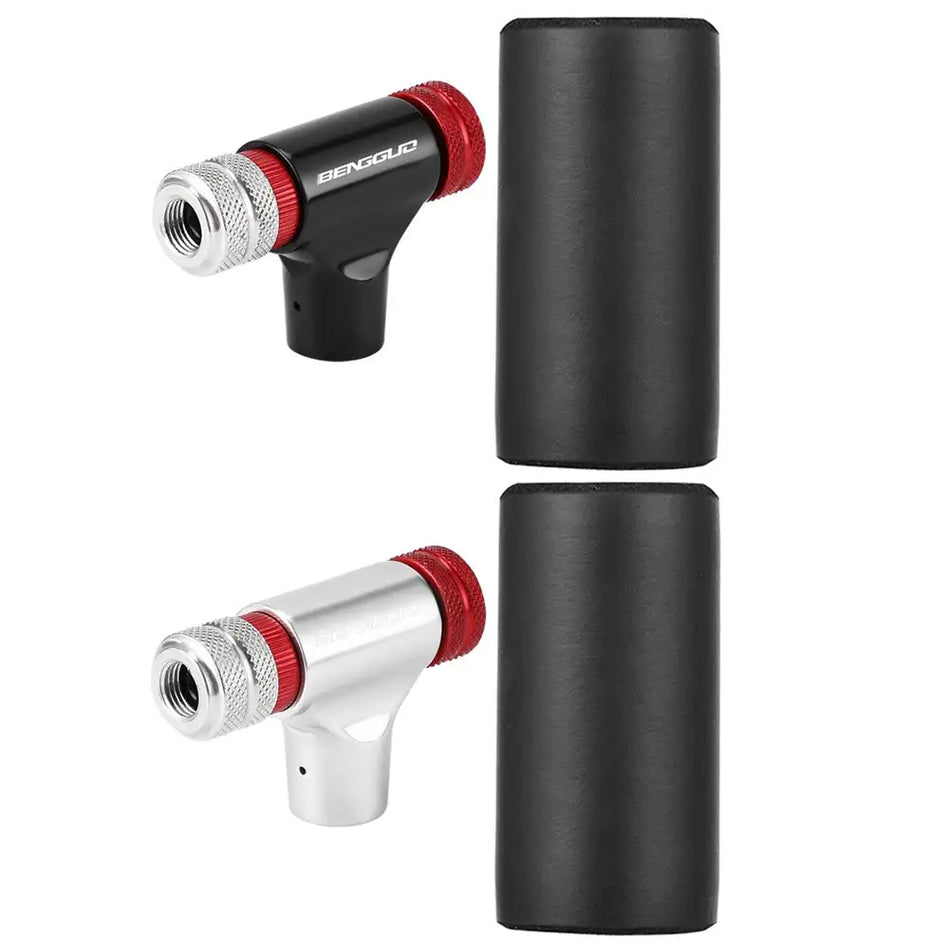 Mojoyce CO2 Bicycle Tire Inflator Schrader Head Mini Pump