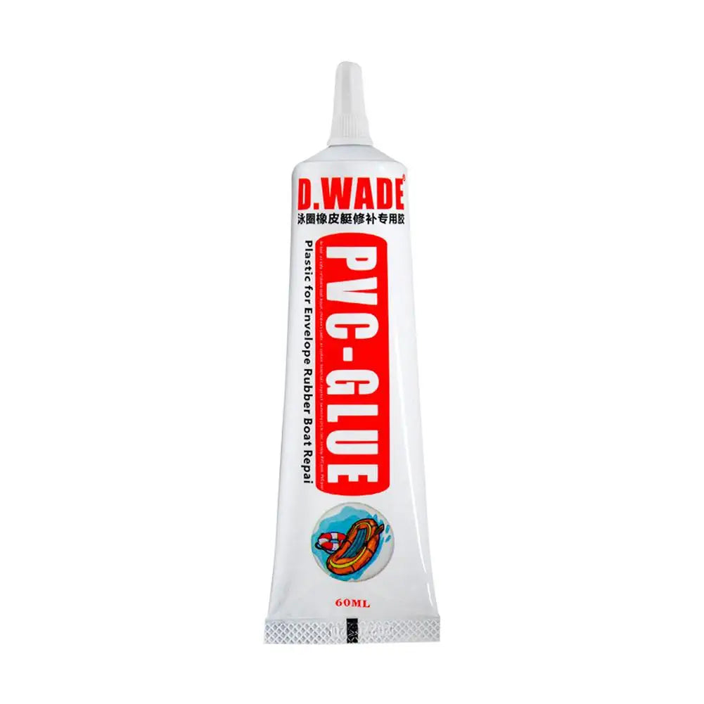 60ML PVC Adhesive Inflatable Boat Repair Glue SUP Repair Glue Tubes Inflatable Boat Paddle Board Kayak Tube Repair Glue A