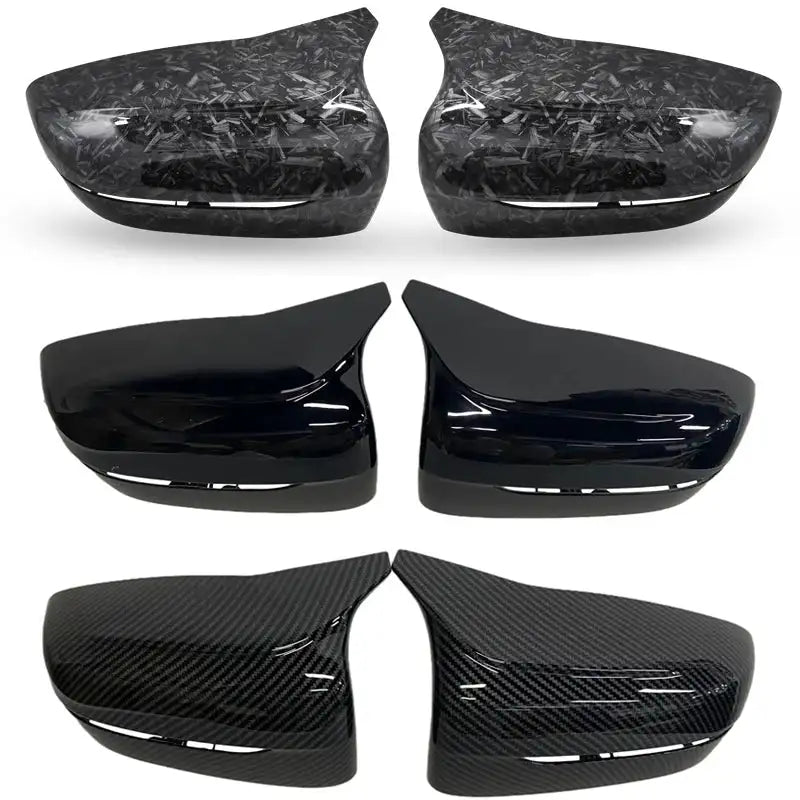 Carbon Fiber Mirror Cover Trim For BMW 3 4 5 7 Series