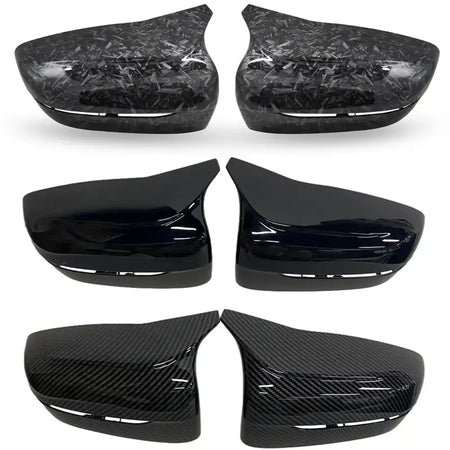 Carbon Fiber Mirror Cover Trim For BMW 3 4 5 7 Series