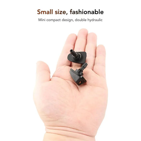 Universal Car Windshield Wiper Nozzle Jet Sprayer Kit - 2 Pcs