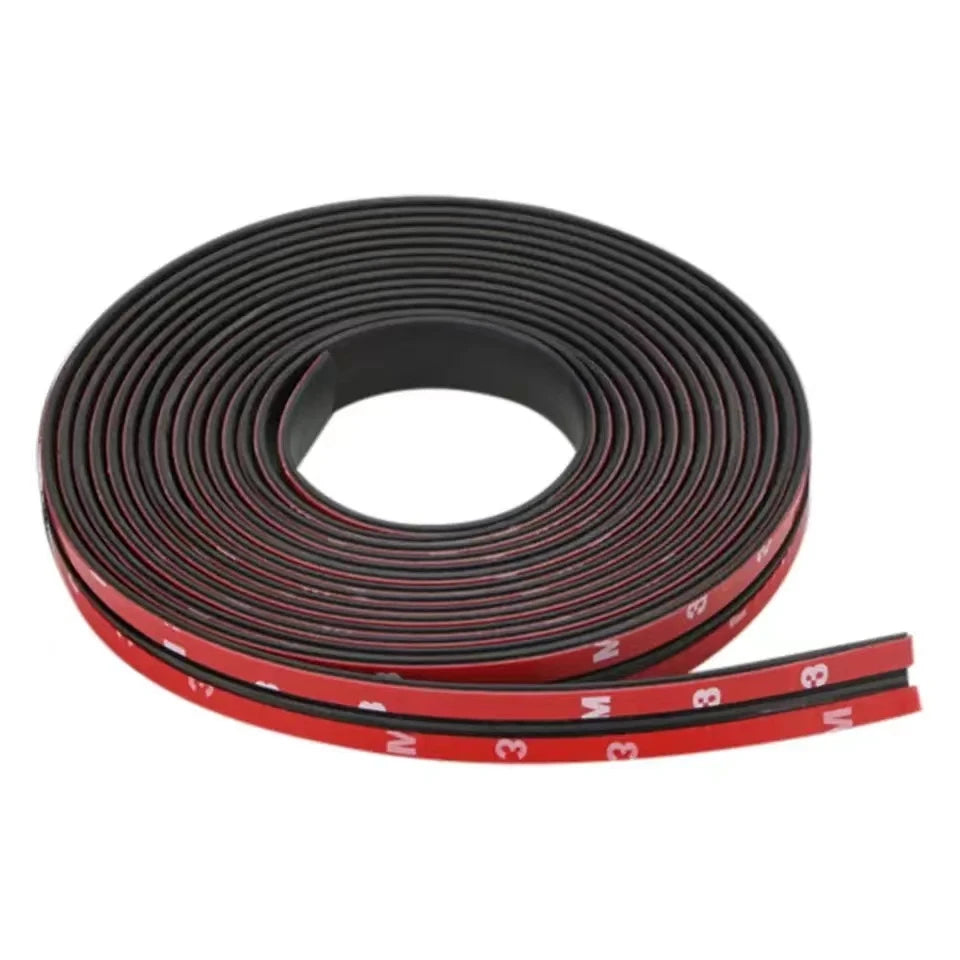 T-Shaped Rubber Car Windshield Sealing Strip for Noise Insulation and Water Protection 14mmx2m