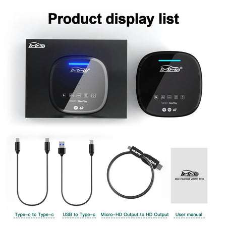 MMB MAX 2.0 &ndash; Universal Wired to Wireless CarPlay Adapter MAX-2.0 HDMI / Official Product