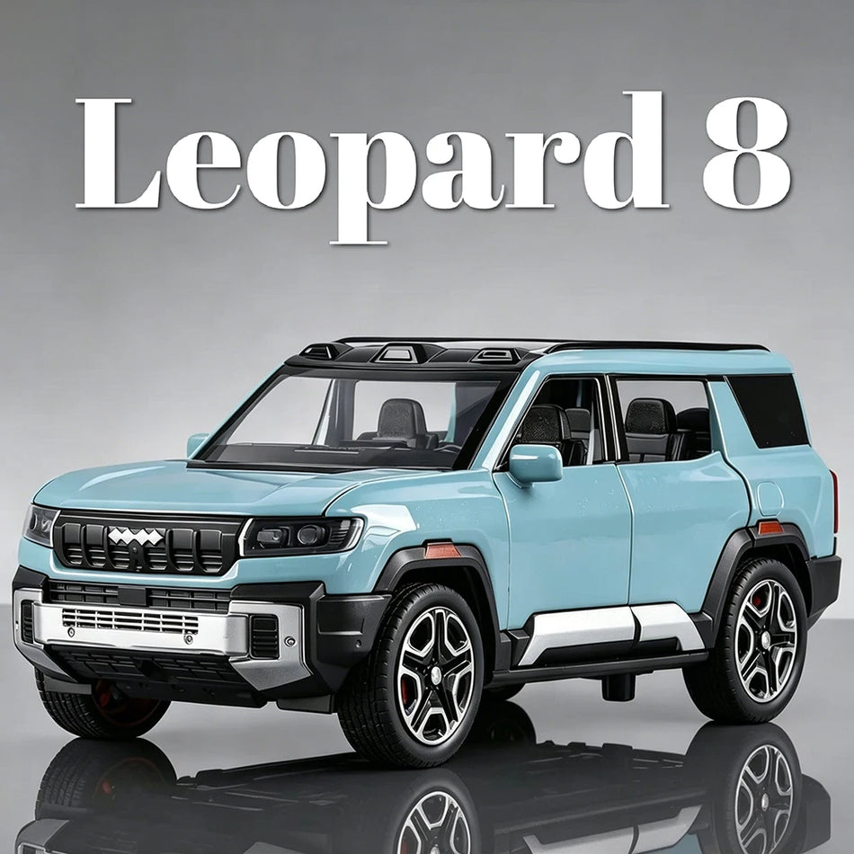 1:32 Merilni Diecast Zlitinski Avtomobilski Model Z Odprtimi Vrati, Potegni Nazaj, Off-Road Miniatura