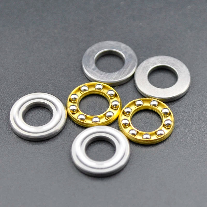 F5-10M Thrust Ball Bearings 5x12x4mm - Mini Axial Bearings