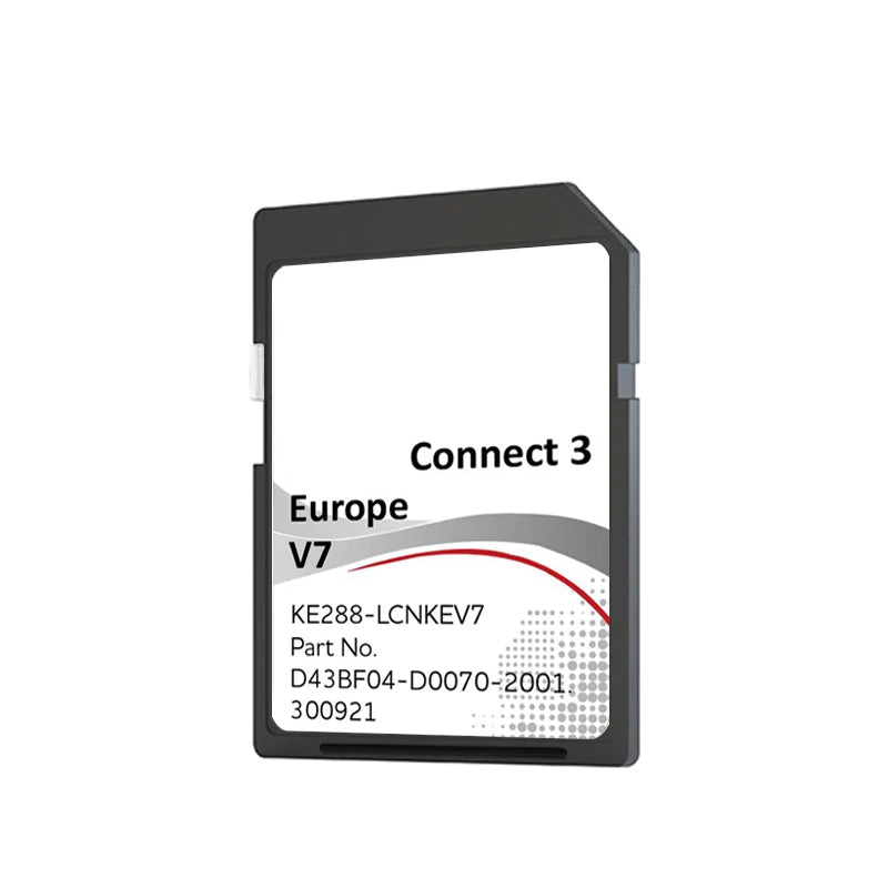 For Nissan Qashqai 2013 LCNKEV7 SD Card &ndash; Latest Map