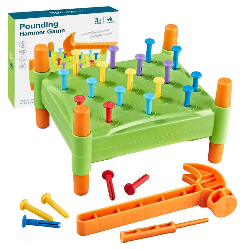 Montessori Nail Screw Games MY10059 - Fine Motor Training