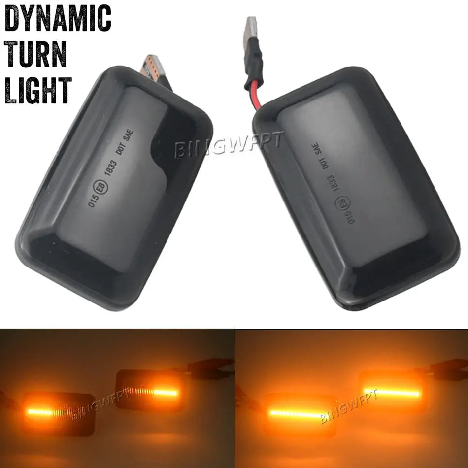 2PCS LED Dynamic Side Marker Turn Signal Light Lamp For Audi 100 C3 C4 200 A6 S6 4A/C4 80 90 B2 B3 B4 Cabriolet Coupe V8 4000 by InterCyprus Trading Ltd