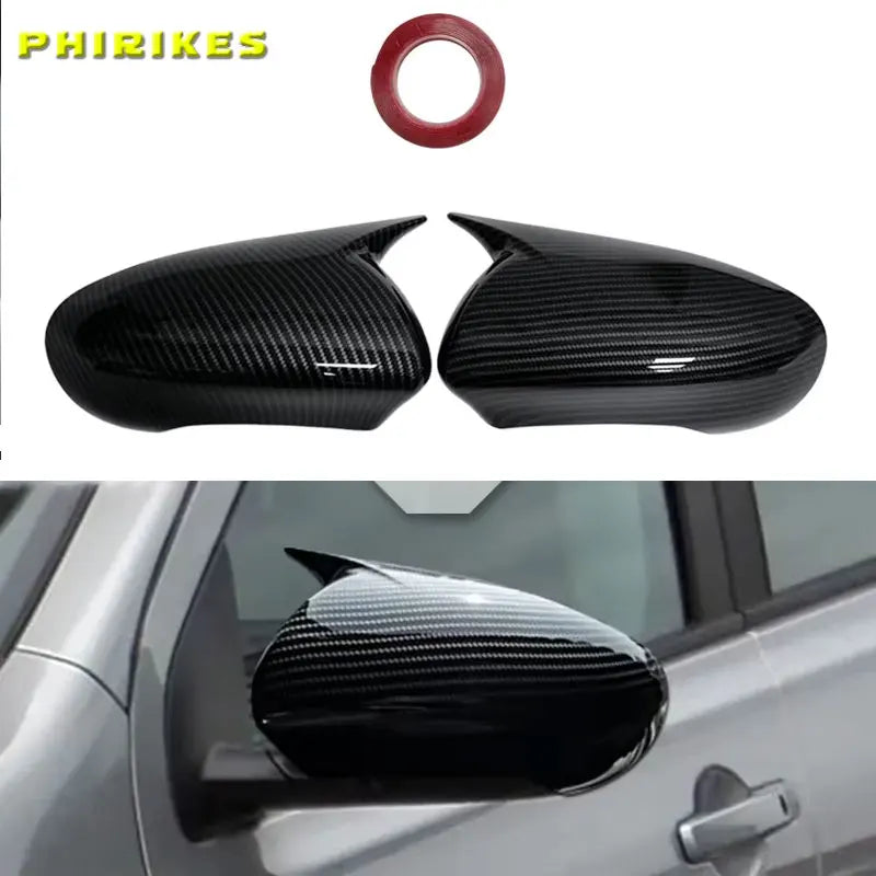 Nissan Qashqai J10 šoninio veidrodžio dangtelis juodas European