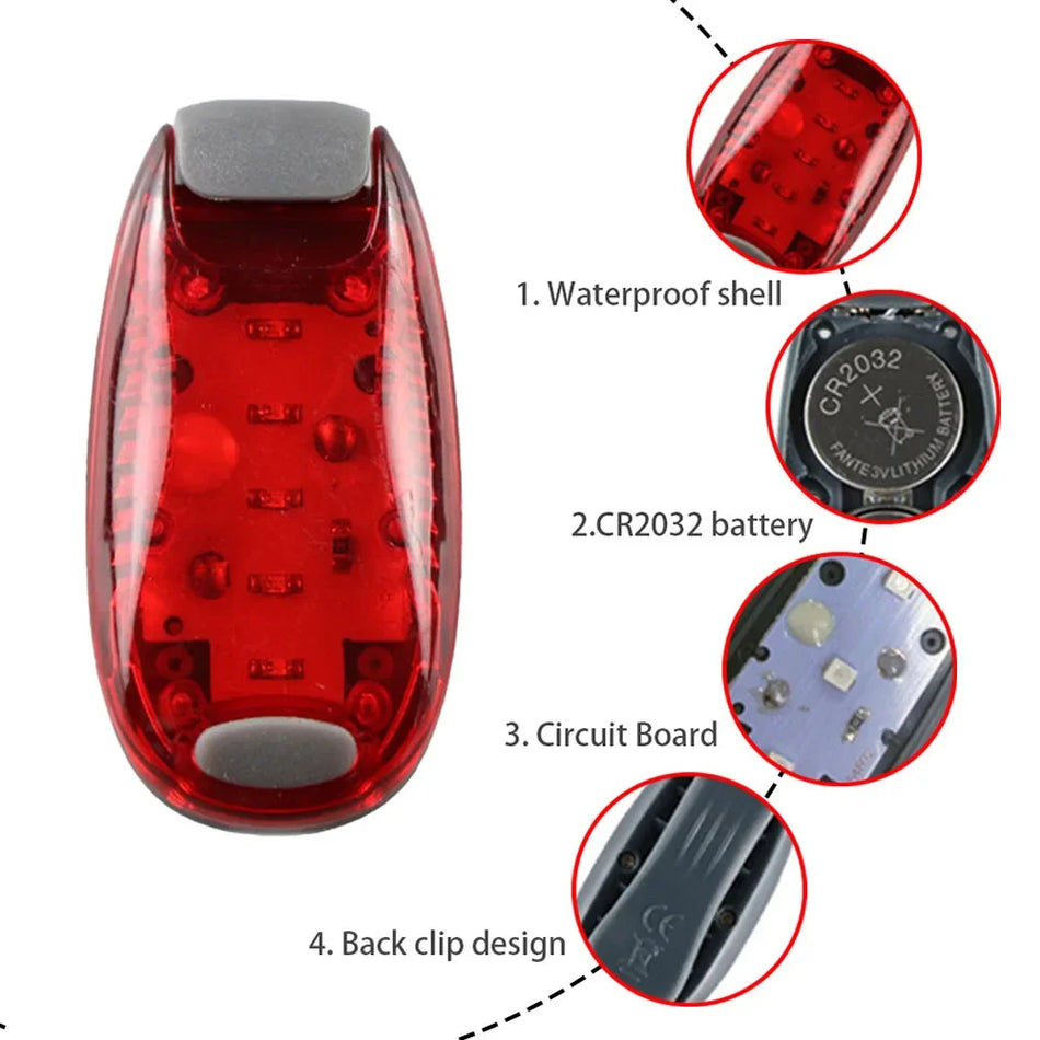 Waterproof Marine LED Navigation &amp; Bike Taillight with 3 Modes