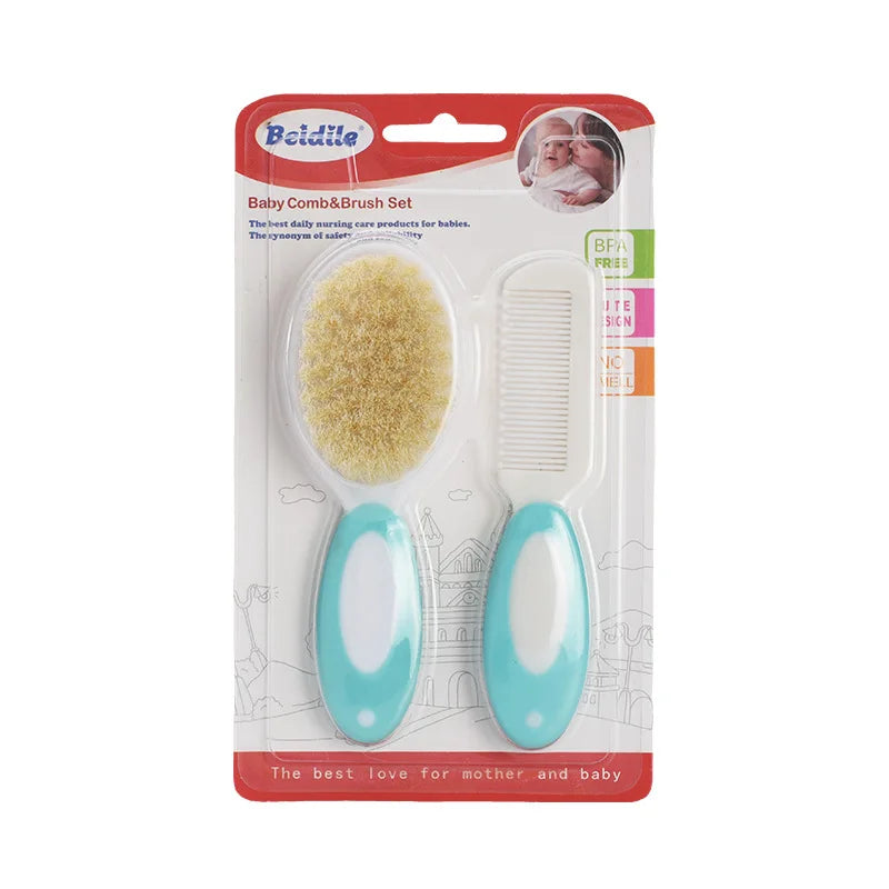 Baby Hair Care Set: Soft Comb and Tinea Cleaning Brush MY13503