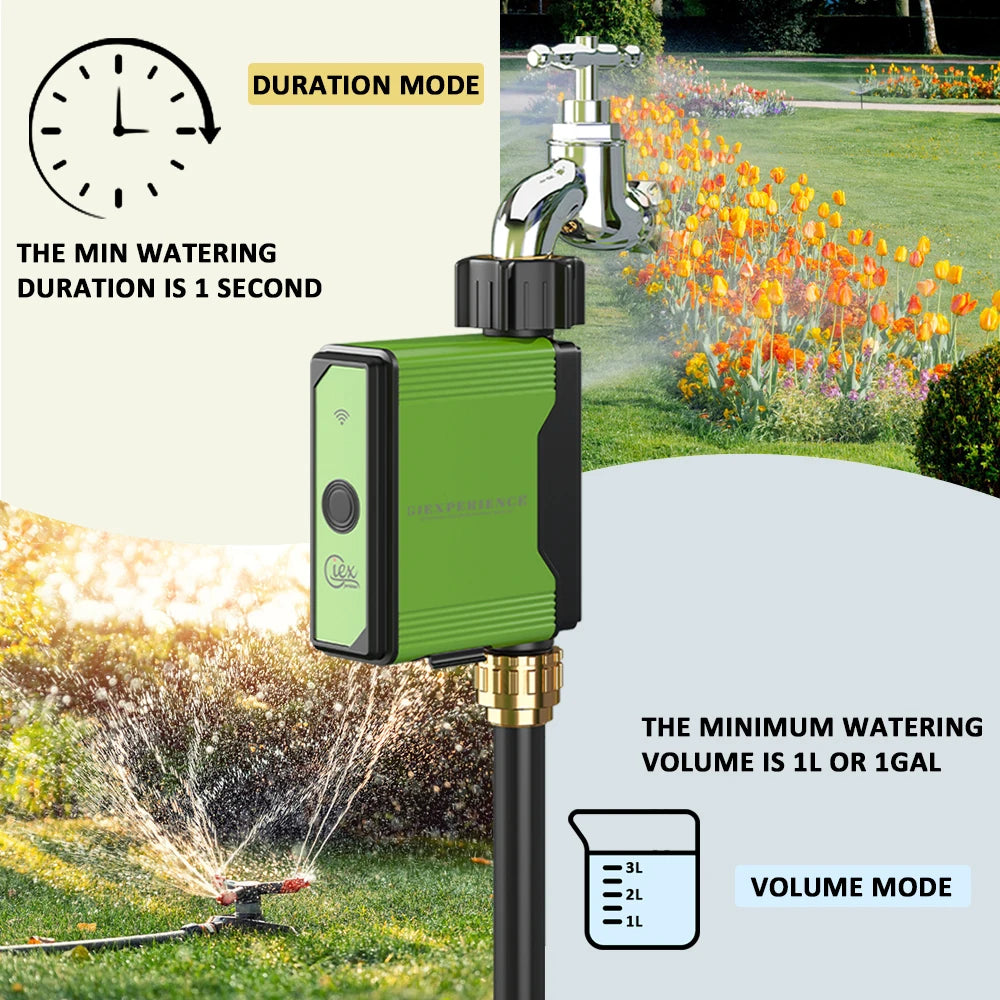 ZIGBEE WIFI Garden Watering Timer with Smart Sprinkler System - TUYA Compatible