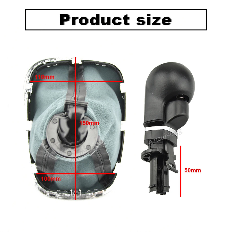 Funda de Palanca de Cambios 5/6 Velocidades para Opel Vauxhall Corsa D 2006-2014