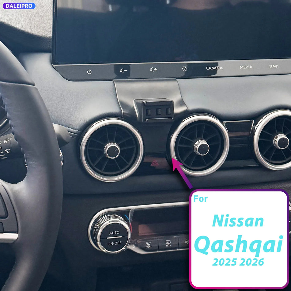 Držák telefonu specifický pro vozidlo pro Nissan Qashqai 2025 2026