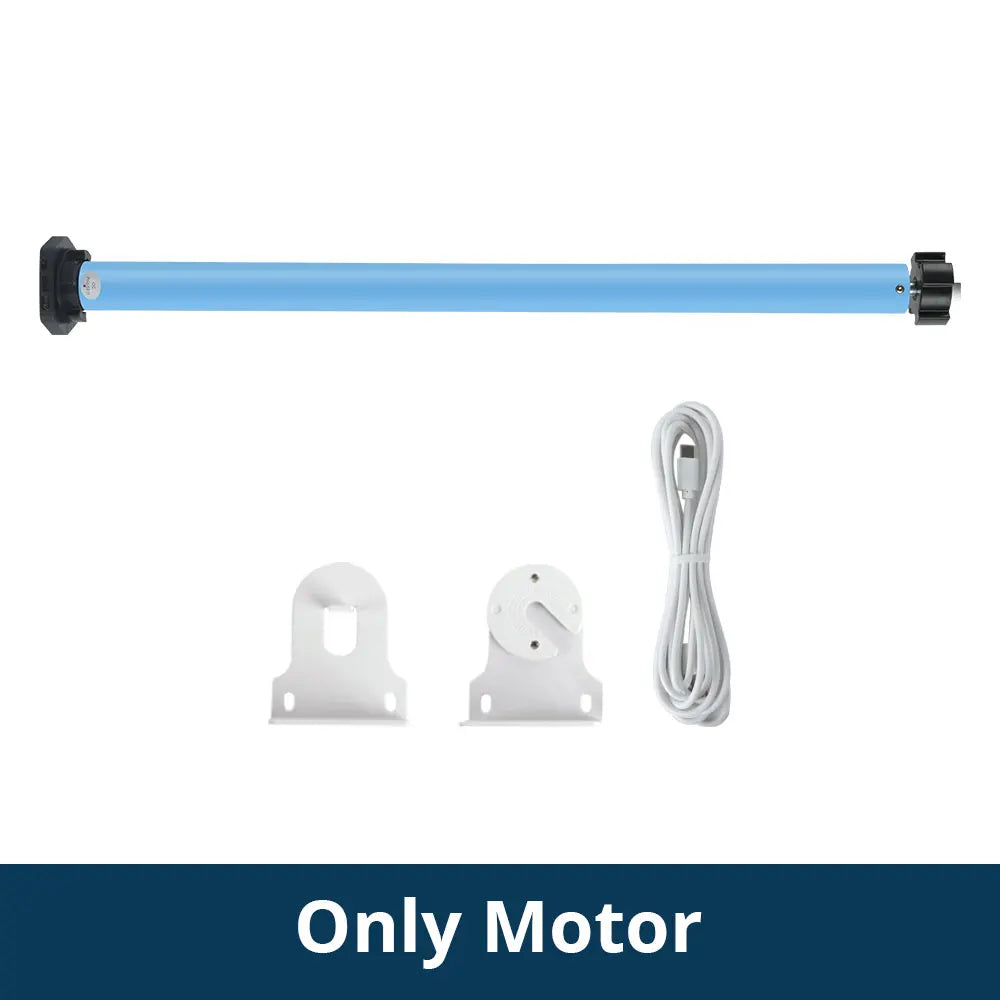 Zemismart Zigbee Smart Roller Shade Motor with Built-in Battery for Voice Control Motor only / CHINA
