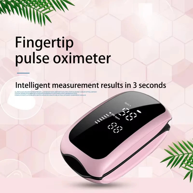 Medical Finger Pulse Oximeter - Fast 8 Second Readings