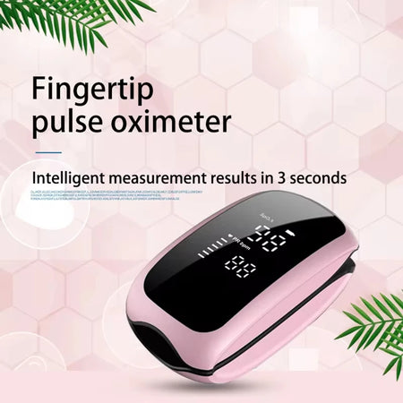 Medical Finger Pulse Oximeter - Fast 8 Second Readings