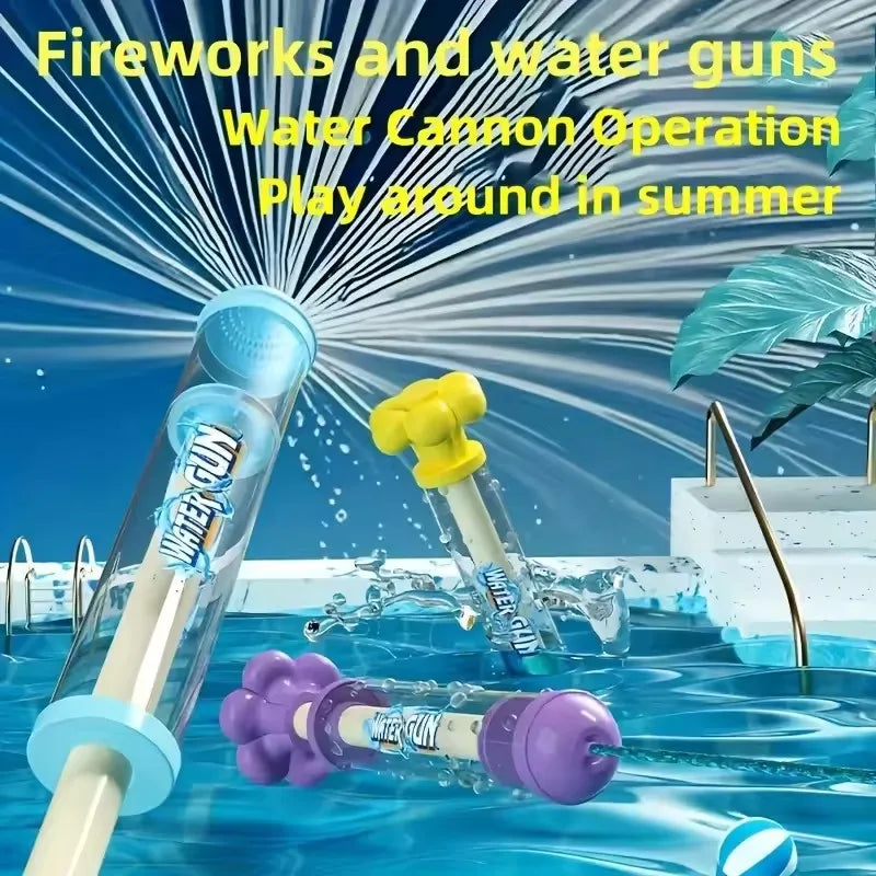 Super Soaker Firework Fountain Water Gun - Perfect for Outdoor Water Battles and Beach Parties