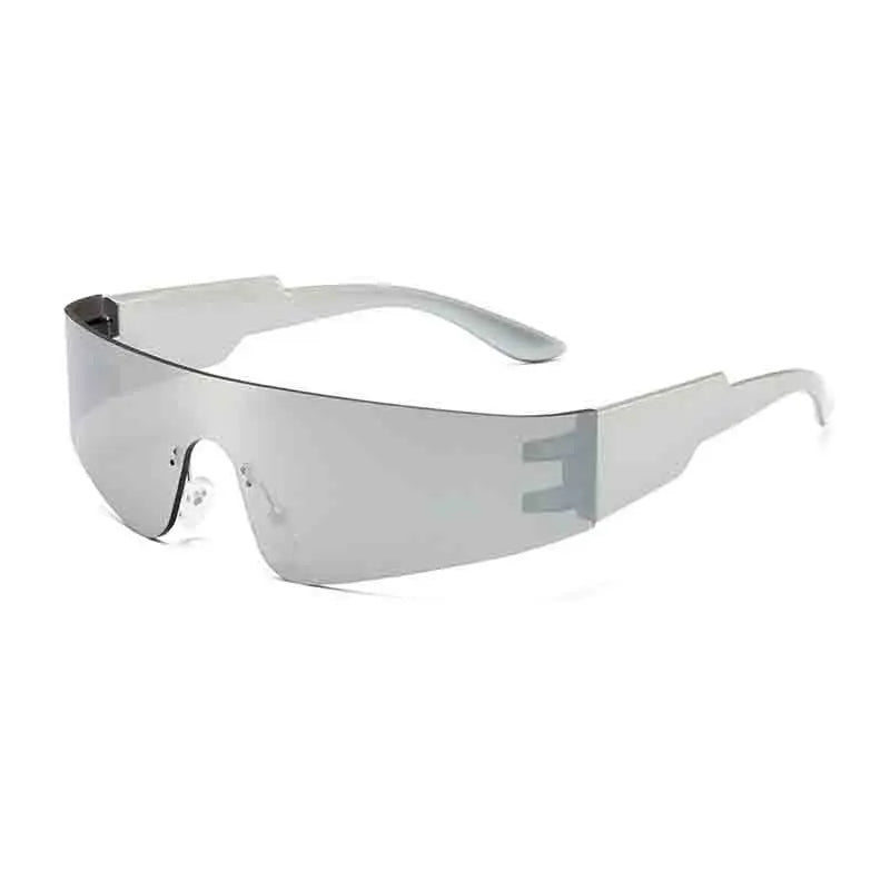 Punk Frameless Y2K Sunglasses for Ultimate Sun Protection Silver Silver / As pictures